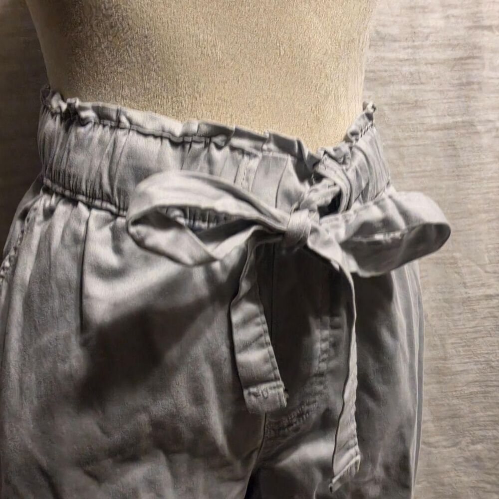 nox Rose Mid-Rise Soft Paperbag Waist Jogger Pants